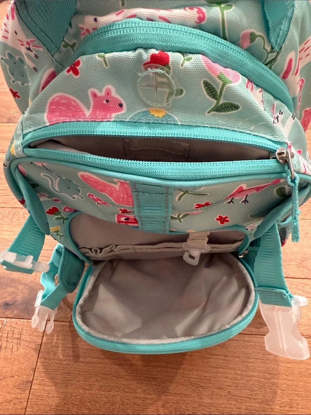 Pottery Barn Kids Mackenzie Critter Bunny/ Woodland Backpack - Size Small